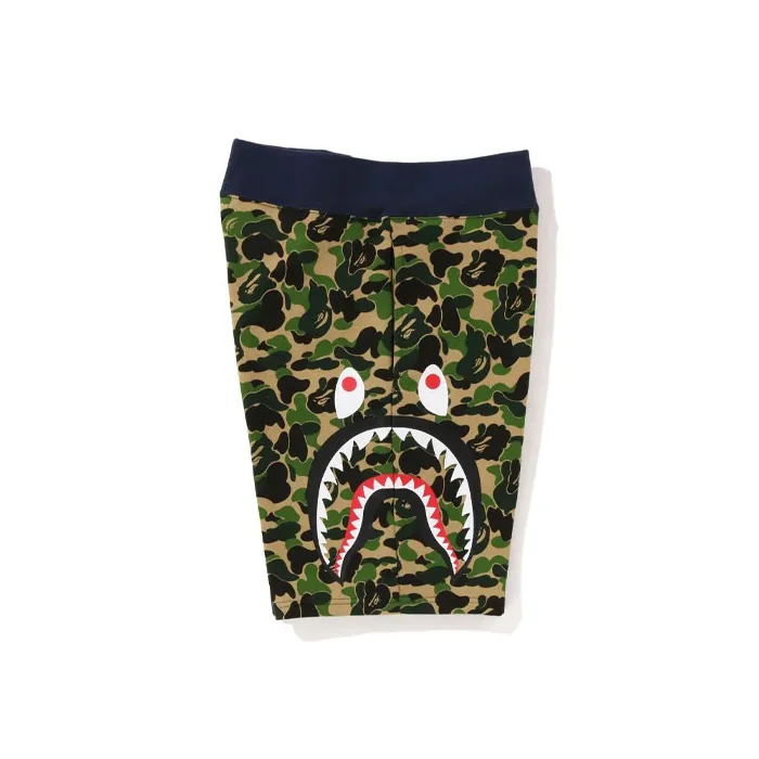 Bape Abc Camo Side Shark Sweat Shorts-6