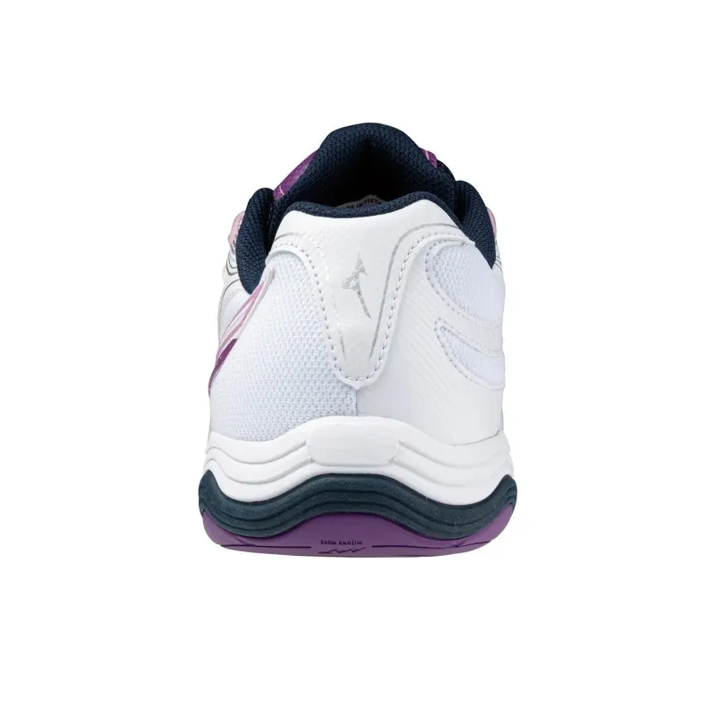 Mizuno Anti Slip Wear Resistant Low Top Training Shoes Women's White-3