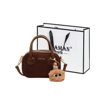 FAMAN PU Shoulder Bag, Crossbody Bag, Handbag Regular Women's Brown/Black/Khaki/Coffee