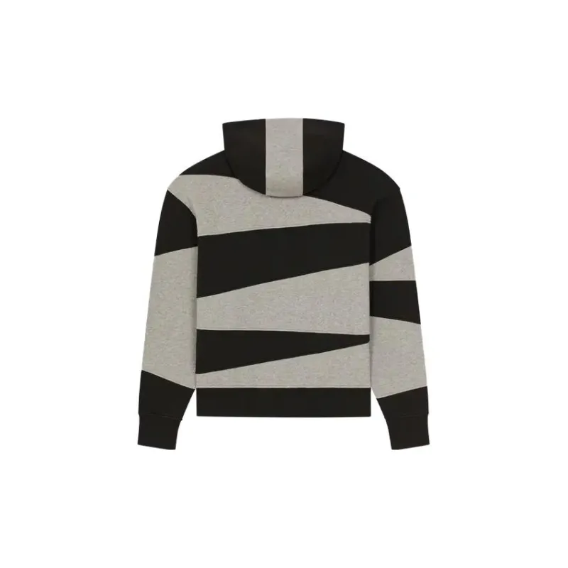 KENZO Panelled Cotton Hoodie-1