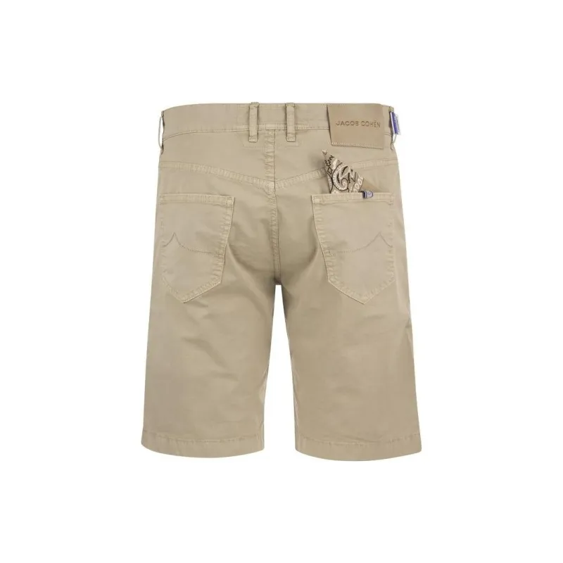 JACOB COHEN Denim Shorts Men Khaki-1