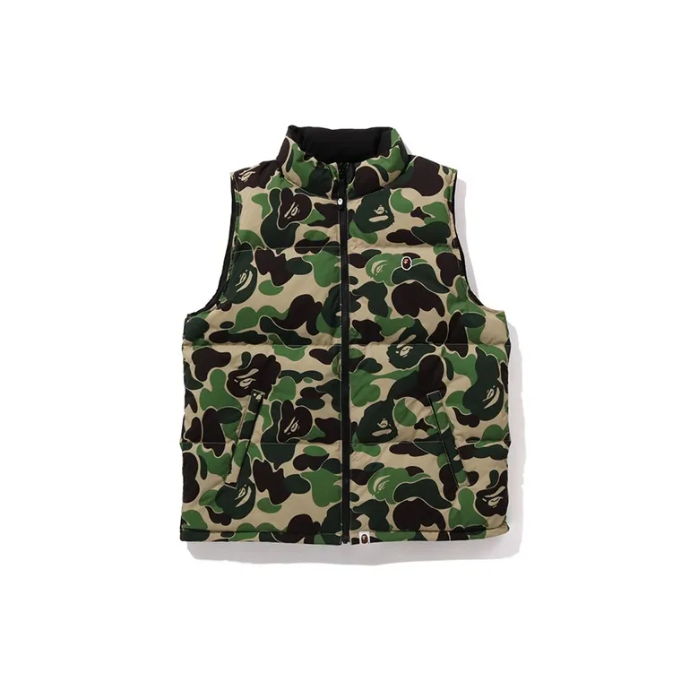 Bape Abc Camo Reversible Down Vest-1