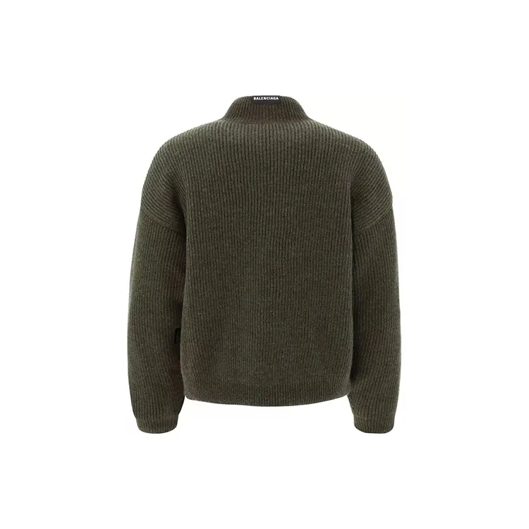 Balenciaga Sweater Slim Fit Men's Green-1