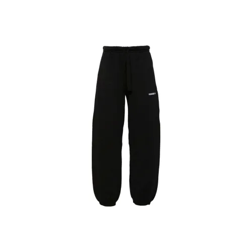 Marine Serre Knitted Sweatpants Unisex Black