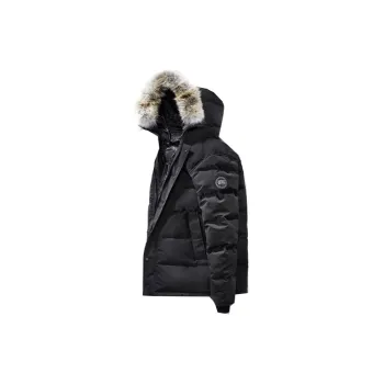 Canada Goose Down Jackets Men Dark Blue POIZON