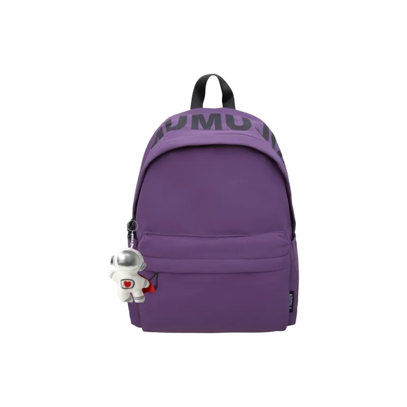 BRABOSTON Nylon Backpack Unisex Ecru/Black/Purple/Dark Brown/Green-0
