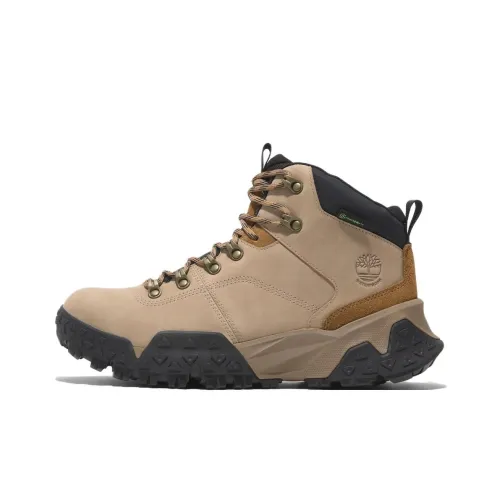 Timberland Slip Resistant Water Resistant Mid Top Outdoor Shoes Men's Beige