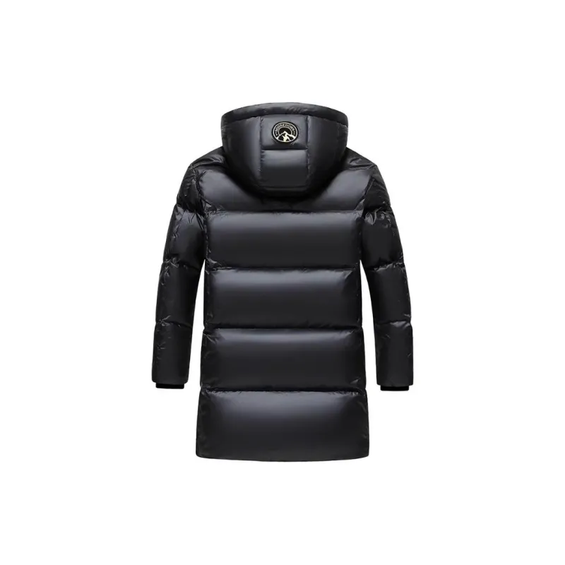 SNOW FLYING Down Jacket Unisex Black-1