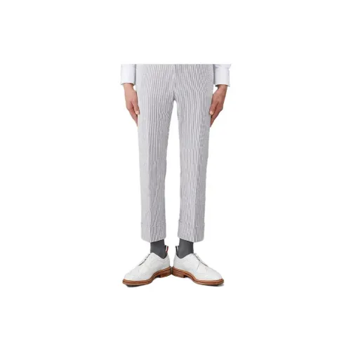 THOM BROWNE FW23 Early Autumn Collection Casual Pants Men Medium Gray