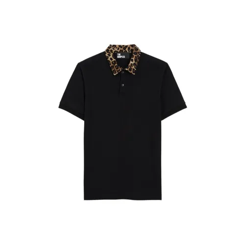 THE KOOPLES Polo Shirts Men Black