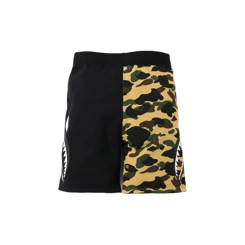 Bape 1st Camo Side Shark Sweatshort-1