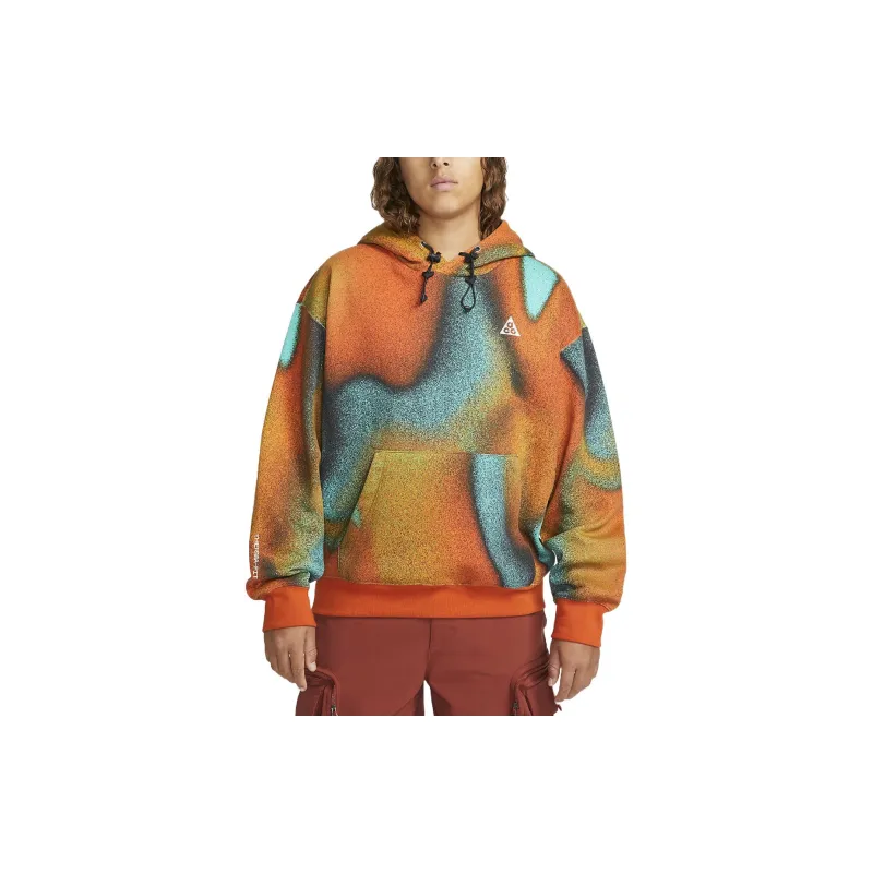 Nike ACG THERMA FIT Sweatshirts Unisex Orange Green-2