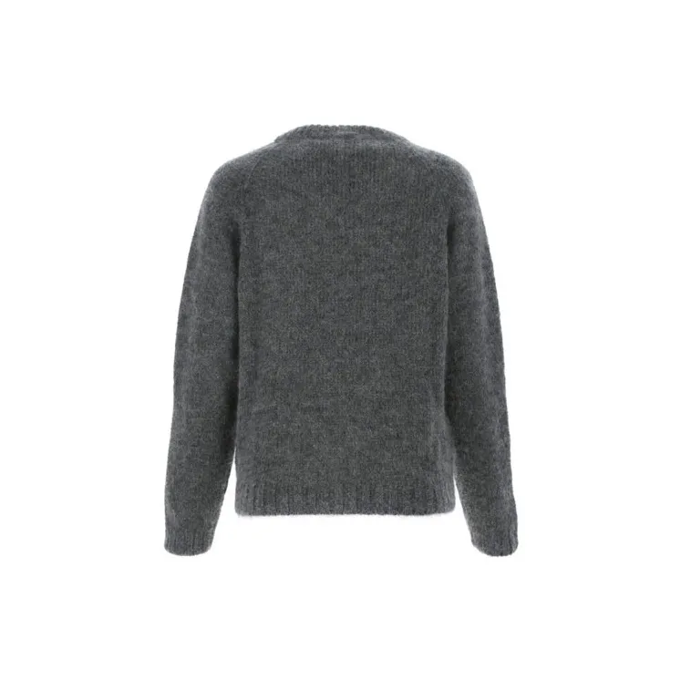 PRADA SS21 Loose Fit Sweater Women's Dark Gray-1