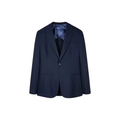 Paul Smith Business Suits Men Dark Blue