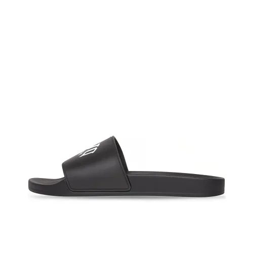 Balenciaga Women's Pool Slides 'Cities Dubai - Black'