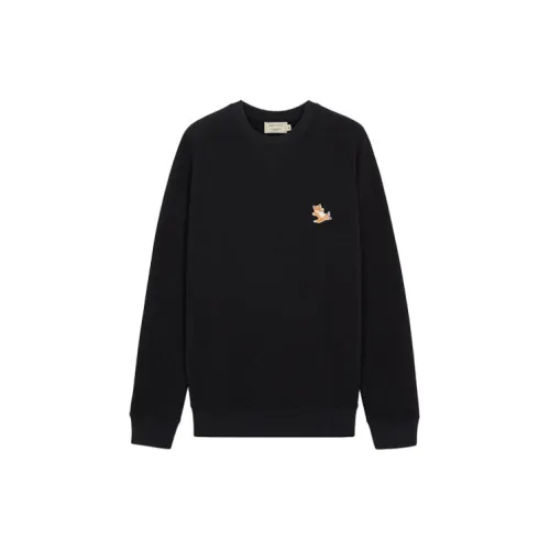 Maison Kitsune Sweatshirts Unisex Black