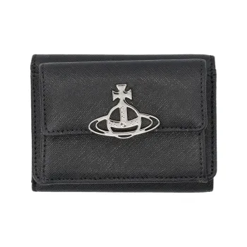 Vivienne Westwood Logo-Plaque Tri-Fold Wallet