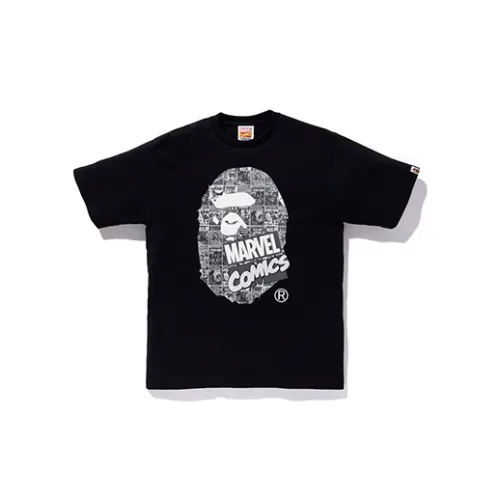 Marvel X A BATHING APE Bape T-Shirts Unisex