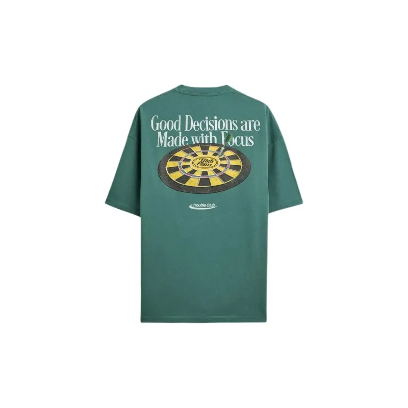 ZARA T-Shirts Men Green-1
