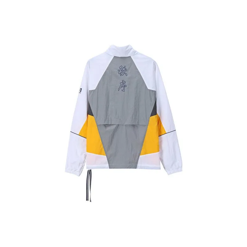 361° Trench Coats Men Raw White/Cyan Brick Gray-1