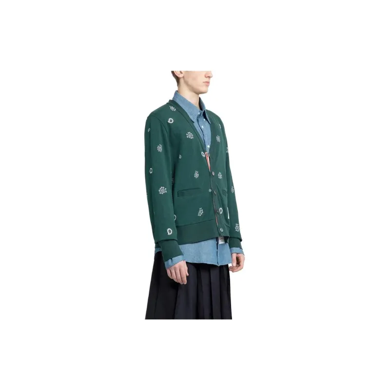THOM BROWNE· Knitwear Men's Green-2