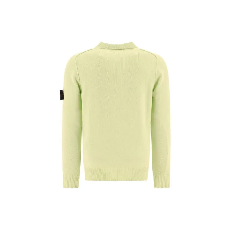 STONE ISLAND Sweaters Unisex Yellow-1