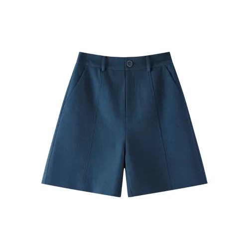 THE SEA LIFE Casual Shorts Women's Ceramic Blue