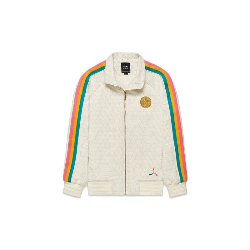 LI NING 1990 Jackets Men Ecru-1