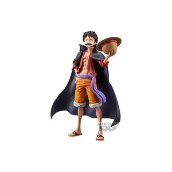 BANPRESTO Monkey D. Luffy Grandista Nero Glass Factory Bonus Gifts 27cm