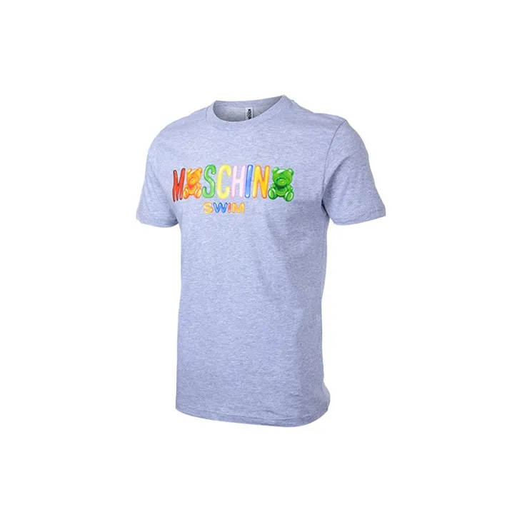MOSCHINO Logo Printed Crewneck T Shirt-2