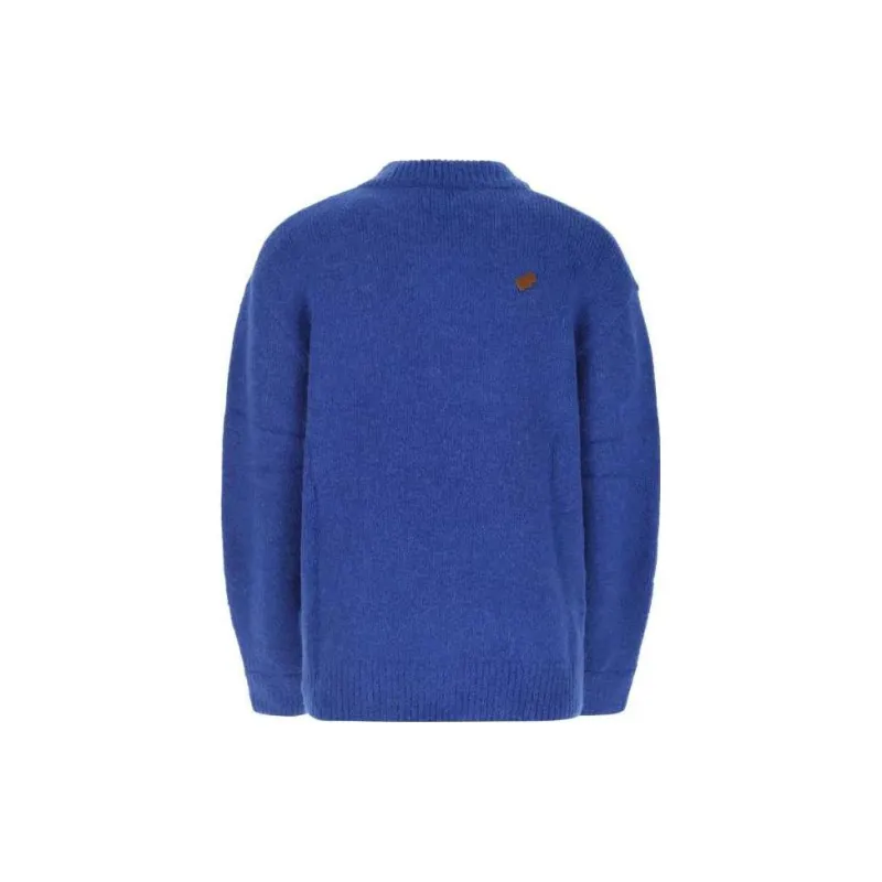 ADER ERROR Illand Argyle knit Oversized Jumper-1