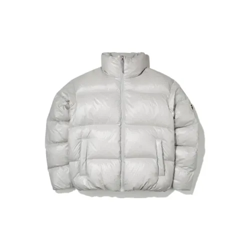 FILA Down Jackets Unisex Silver Gray