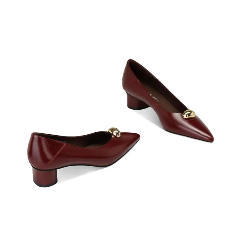 JESSICA SOPHIA Casual Single Shoes 3cm Women's-3