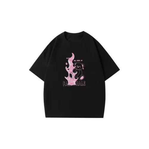 Teddy Zoo X FAIRWHALE T-Shirts Women's Black