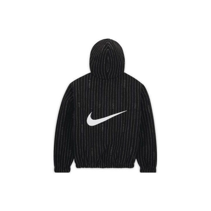 Nike X Stussy Striped Wool Jacket - POIZON