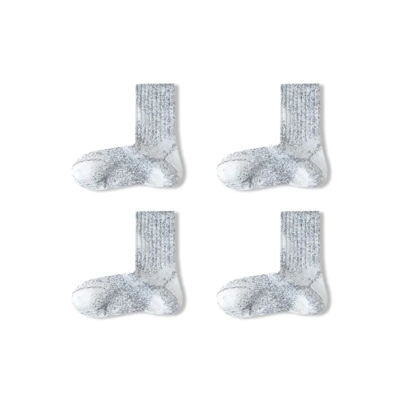 JIAZINI Mid-Calf Socks Women's 4 Pack-18