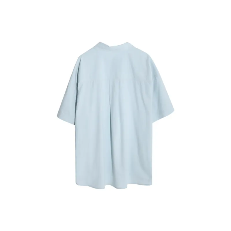 CHARM PICK Shirts Women's Blue-1