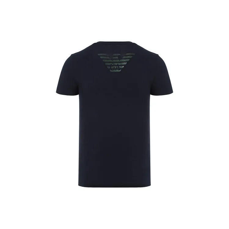 EMPORIO ARMANI T Shirts Men Dark Blue-1