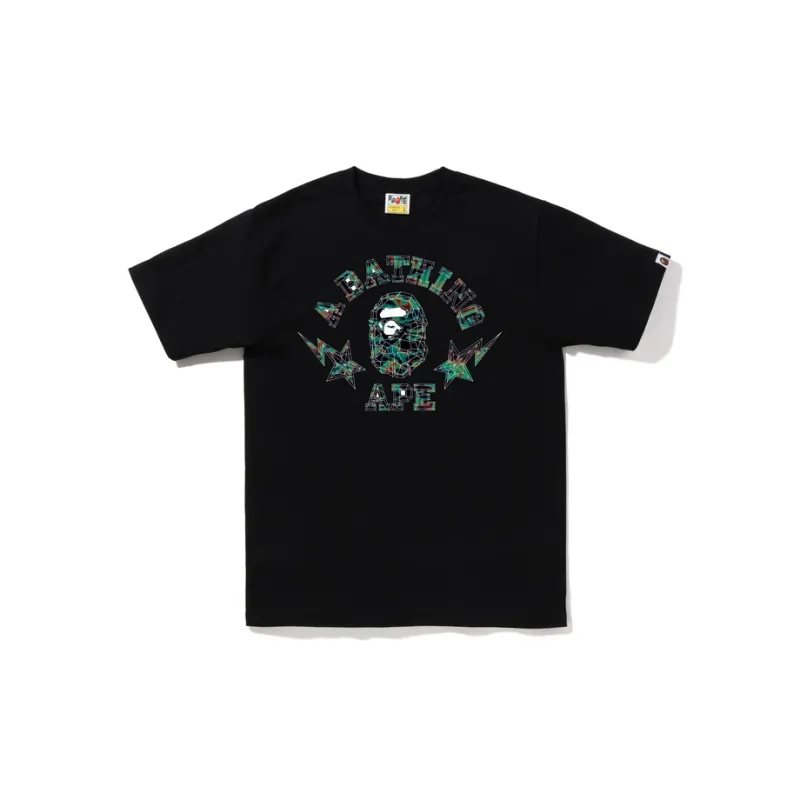 A BATHING APE Logo print Cotton T shirt-0