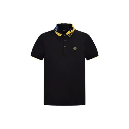 RARE Polo Shirts Men Black