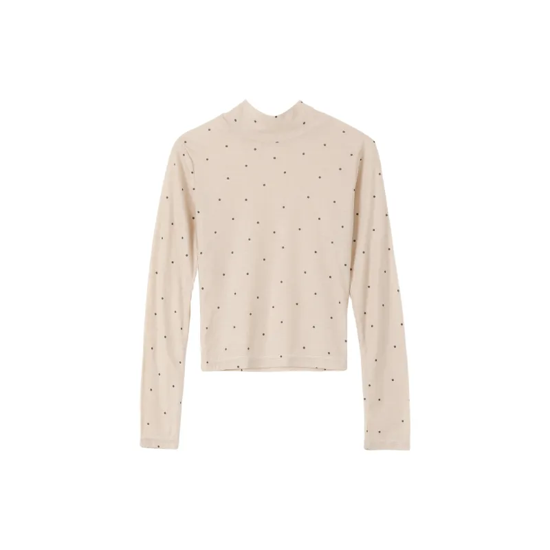 IQC Chiffon Shirt Women's Apricot-1