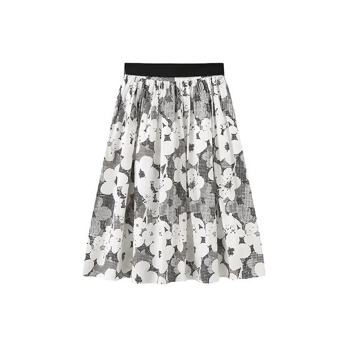 Cubic Out Of The Peach Series Casual Long Skirts Women's-6
