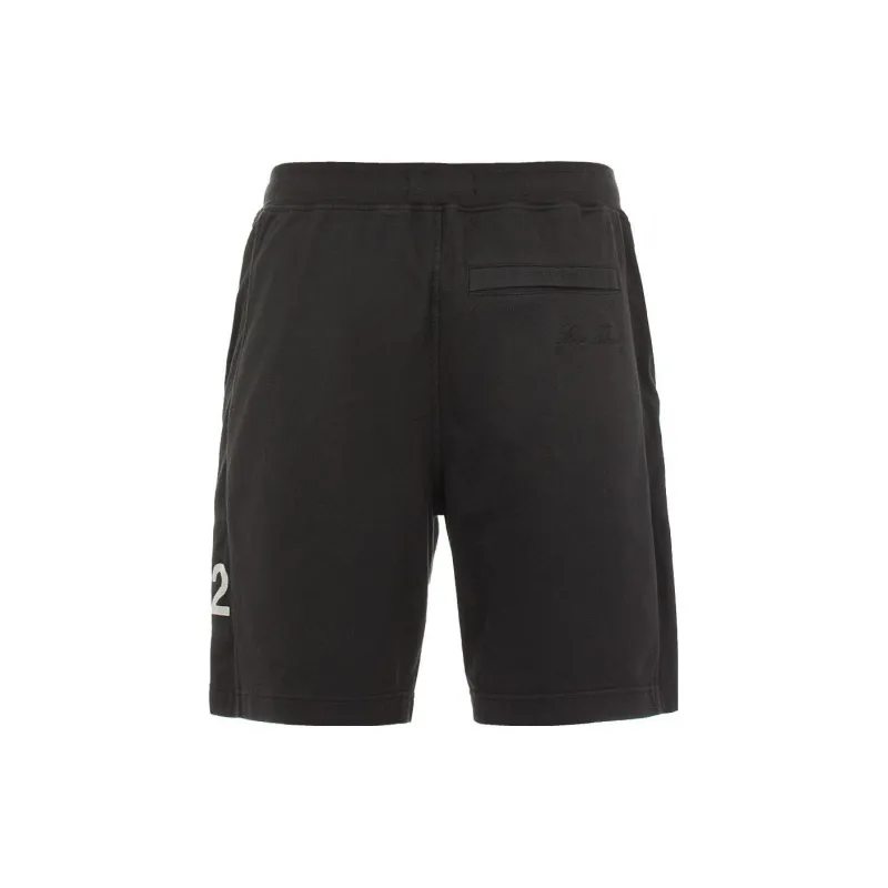 STONE ISLAND STONE ISLAND 40Th Anniversary Collection Sports Shorts Men Black-1