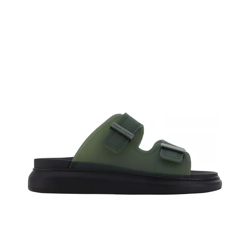 Alexander McQueen Oversized Hybrid Slides-1