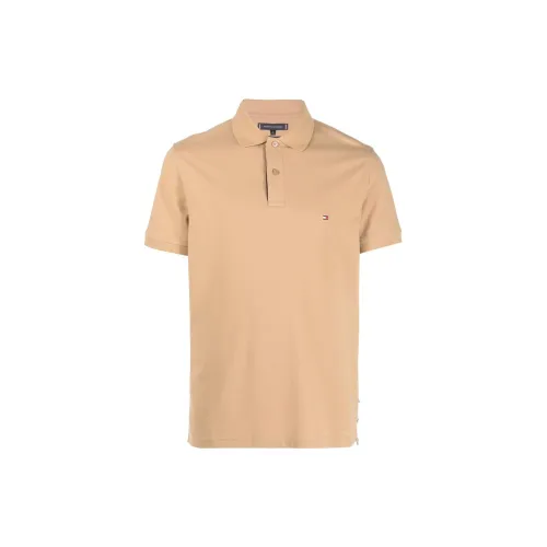 Tommy Hilfiger Polo Shirts Men Yellow