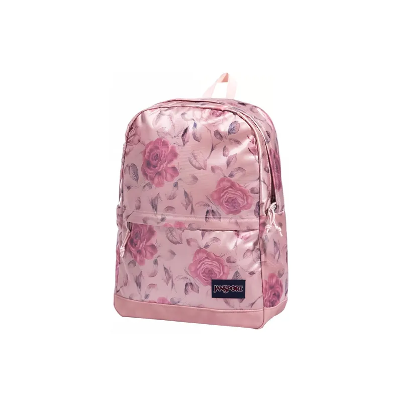 JanSport Polyester Backpack Medium Size Women's Hong Kong Chic Vintage Rose Pink-2