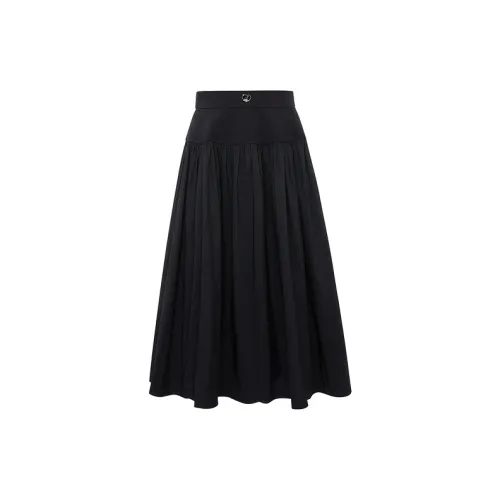 D'zzit Casual Long Skirts Women's Black