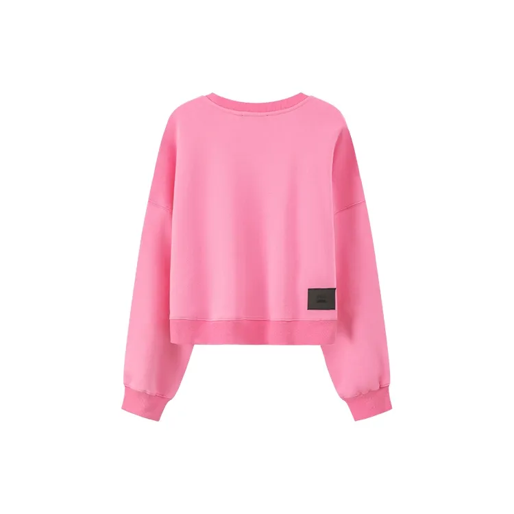 CHUU Crew Neck Loose Fit Sweatshirt Spring Women's-1