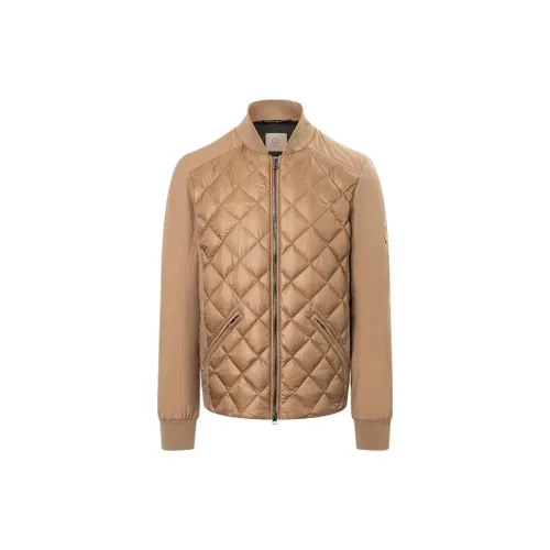 BOGNER Puffer Jackets Men Coffee Cream