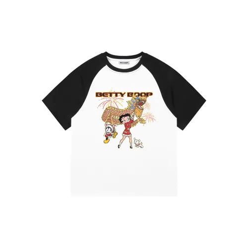 BETTY BOOP T-Shirts Women's White/Black